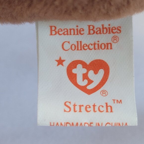 Ty Beanie Baby “Stretch” The Ostrich Vintage with PVC Pellet Tag Retired 1999 - Picture 7 of 8